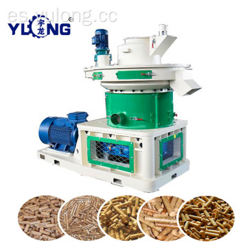 Máquina de prensa de pellets de cáscara de girasol Yulong